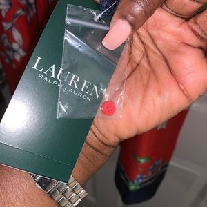 Ralp Lauren belted dress.